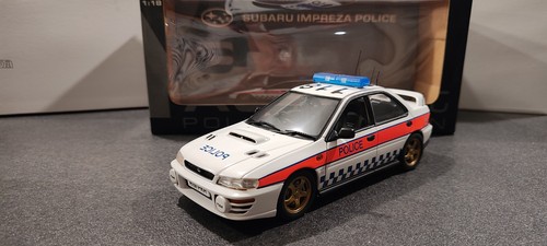 Subaru impreza police autoart - subaru,