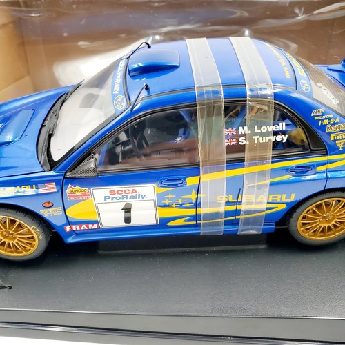 Autoart subaru 2001 - 1:18, rally