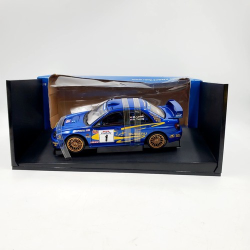 Autoart subaru 2001 rally - 1:18,