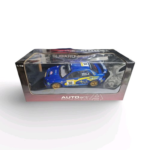 Autoart subaru impreza wrc 10 - subaru, #10